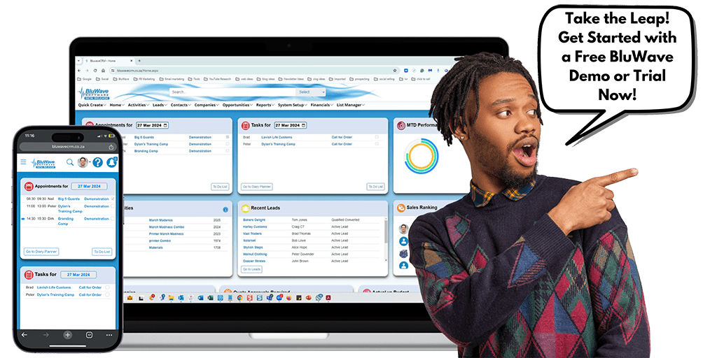Take the Leap! Get Started with a Free BluWave Demo or Trial Now!